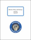 Business Policy and Strategy