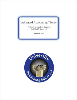 Advanced Financial Accounting: Theory and Practice