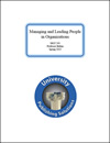 Managing and Leading People in Organizations