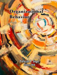 Organizational Behavior (Siegel) Paperback Summer 2026