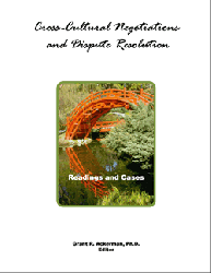Cross-Cultural Negotiations and Dispute Resolution (paperback)